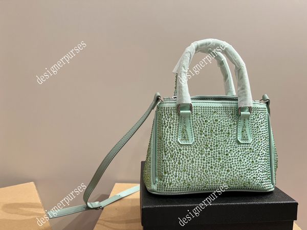 

tz 5 colors full diamond handbags fashion classic crystal shiny tote bag designer handbag blingbling shoulder crossbody shopping bag party b