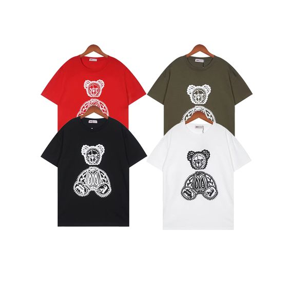 

men t shirt designer clothes mens womens t shirts fashion shirt ventilate coat cotton short sleeve casual summer hip hop streetwear european, White;black