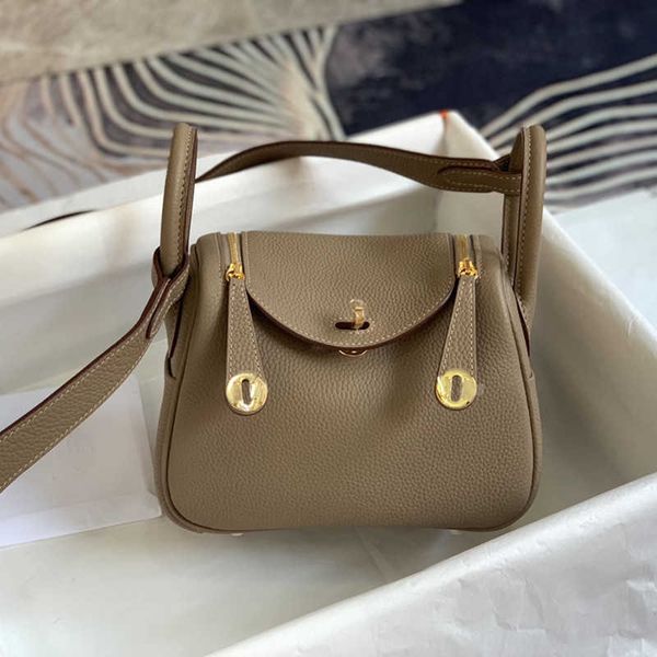 

original designer h lind classic handbag 2023 new crossbody bag women mini doctor cowhide pillow s one shoulder medicine