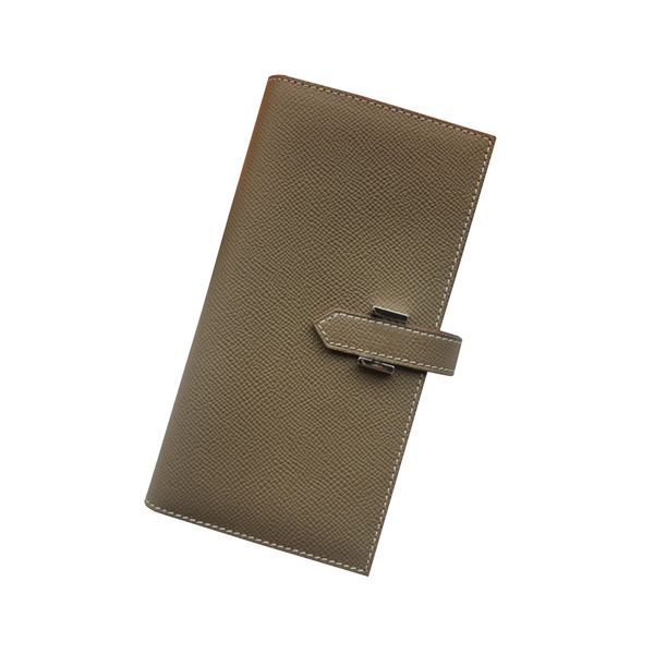

9a designer bags bearn long wallet epsom 17.5cm 2023 new fashion classic women's genuine leather bag luxury custom made handmade wax th