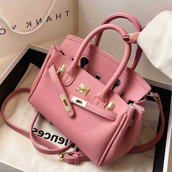 

designer herme bags birkin bag womens 2022 versatile highgrade sense niche light luxury messenger bag popular portable platinum bag this