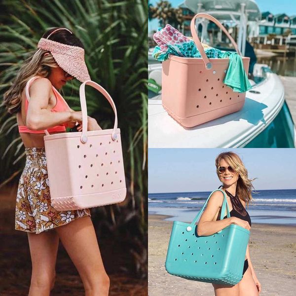 

summer designer bag shoulder bag women beach bag eva handbag outdoor swimming mommy shopping bags large capacity purse handbag tote bag 2302