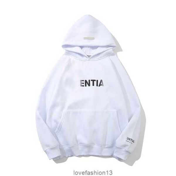 

essns designer men hoody pullover sweatshirts loose long sleeve hooded highquality women clothing seven colors to choose, Black