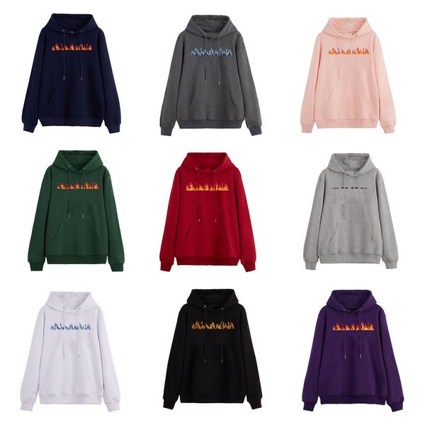

men's hoodie women's hoodie solid color hoodie street fashion sweatshirt alphabet print couple hoodie designer men's clothing, Black