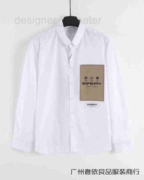 

men's casual shirts designer the correct version of autumn and winter luxury fashion classic plaid versatile shirt for both men women t, White;black