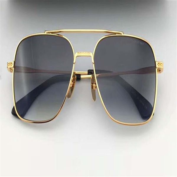 

men flight square sunglasses black grey gradient celebrity fashion designer sunglasses driving glasses new with box191u, White;black