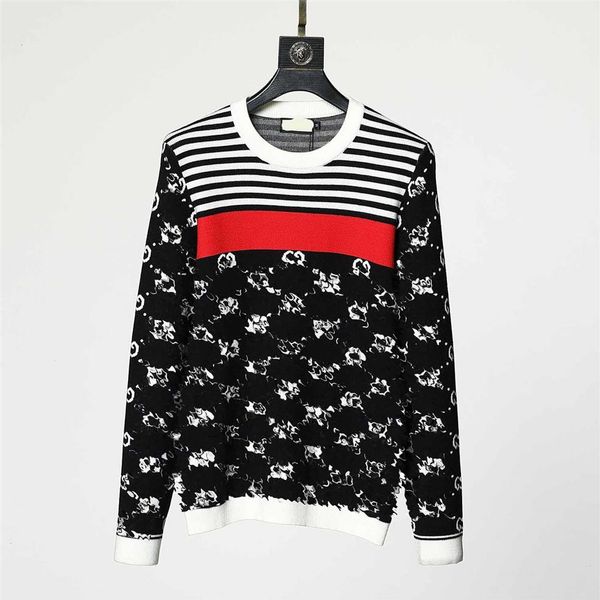 

20ss brand mens designers sweaters new winter mens sweater jacket knitted low neck men sweater319f, White;black