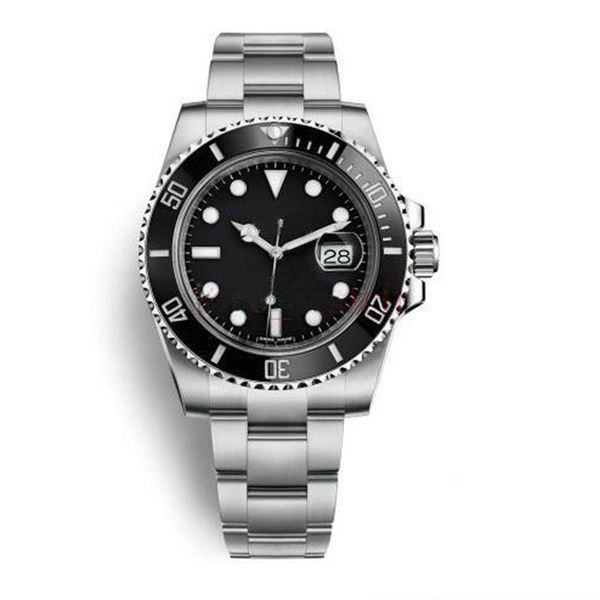 

2019 smooth second hand automatic watch mechanical watch ceramic bezel luminous stainless pointer steel solid strap wr2328, Slivery;brown