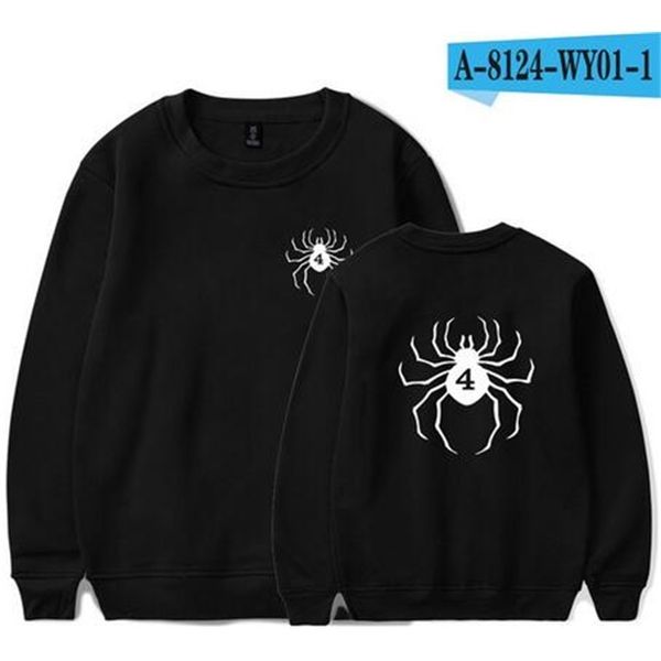 

women's hoodies sweatshirts custom made a8124 wy01 230301, Black