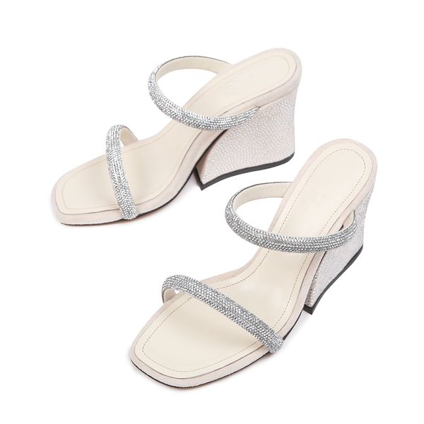 

2023 designer sandals high heels fashion brand genuine leather stiletto factory footwear luxury shoes size 41 dress pumps, Black