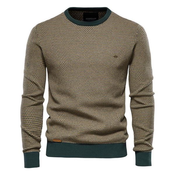 

men's sweaters cotton spliced pullovers sweater men casual warm o-neck quality mens knitted sweater winter fashion sweaters for men siz, White;black