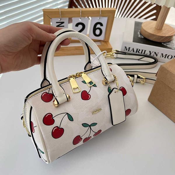 

brand luxury bag crossbody designer bags cherry shoulder bag fashion letters print shopping handbags purse travel messenger bags for women 2