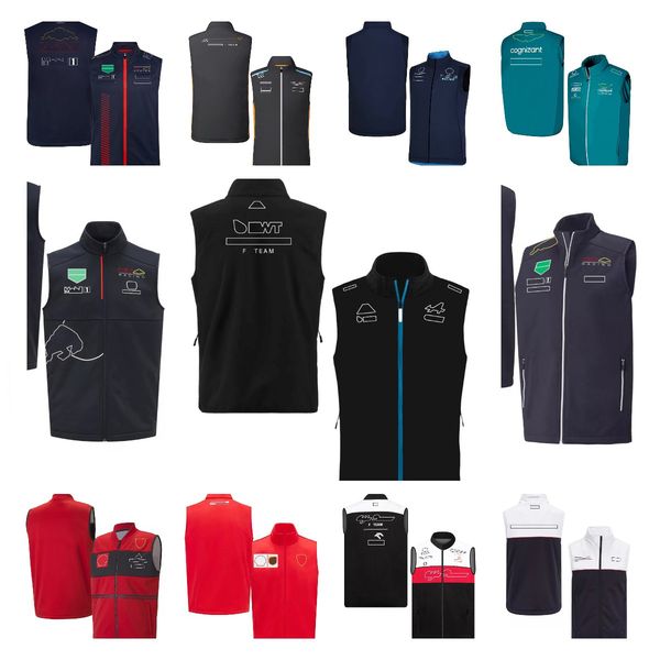 

2023 new f1 racing suit formula one team vest male and female racer coat