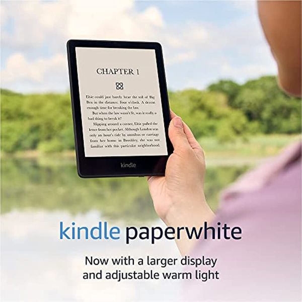 

kindle paperwhite 8 gb now with a 6.8" display and adjustable warm light black electronics