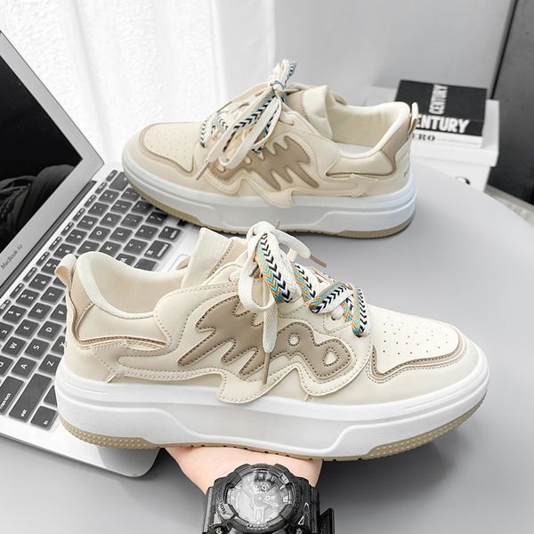 

2023 men women running shoes white black white green increase comfortable mens trainers outdoor sneakers size 39-44 color8