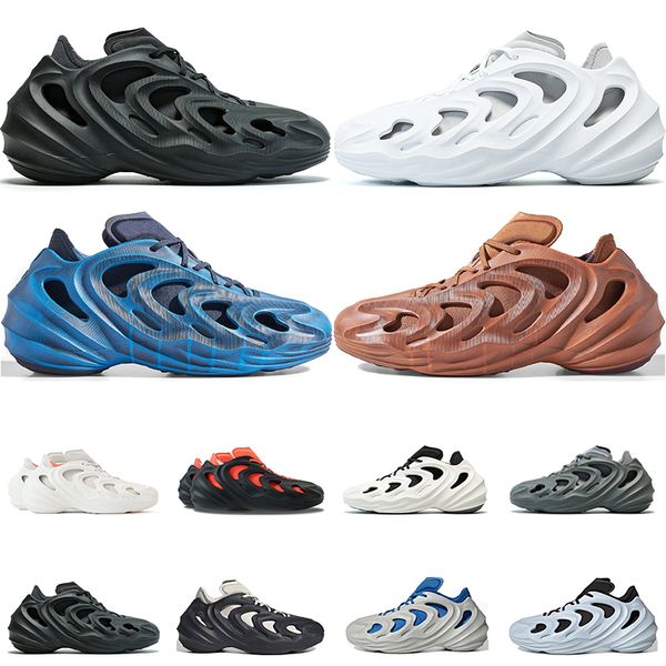 

2023 adifom q sandals designer men women slides triple black carbon white grey blue rush craft ochre slippers slides mens slipper outdoor sa