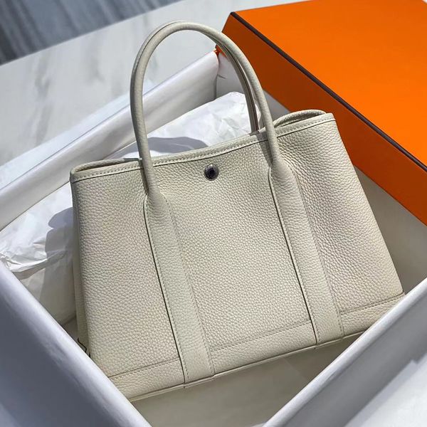 

bag h garden shopping totes party shoulder cowhide lady handbag fashion designer large capacity wallets genuine leather classic retro women