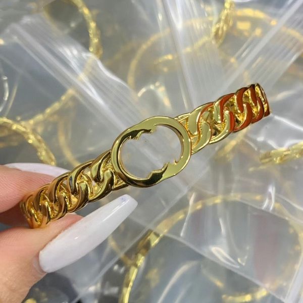 

multi-style letter bracelet retro fashion versatile opening accessories for women, Golden;silver