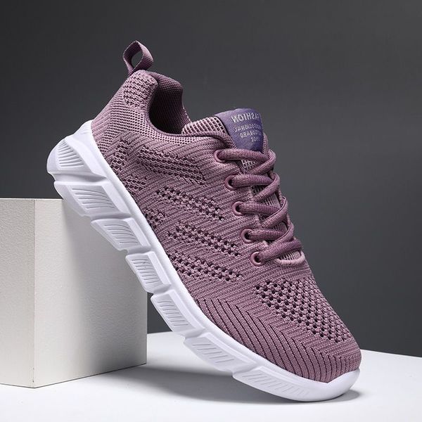 

designer women spring breathable running shoes black purple black rose red womens outdoor sports sneakers color79