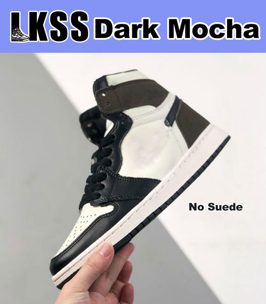 

lkss dark mocha jumpman 1 1s shoes og mens basketball sneaker sports sneakers