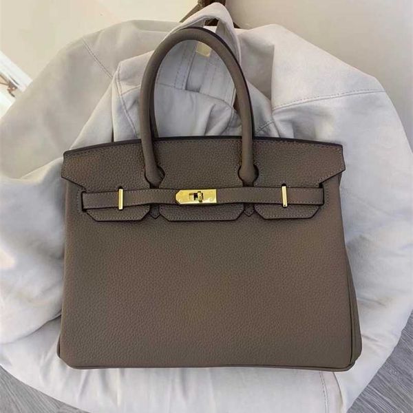 

designer bags birkins handmade fashionable and popular litchi grain leather classic bag highclass highcapacity singleshoulder diagonal porta