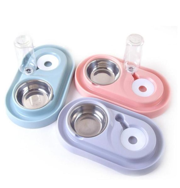 

Cat Bowl Dog Water Feeder Kitten Drinking Fountain Food Dish Pet Goods Y2009176933445