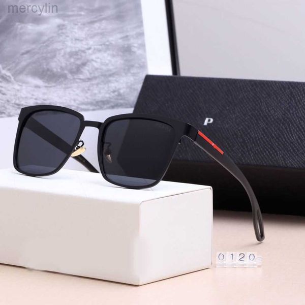 

designer prad sunglasses men's polarized sunglasses women's summer anti ultraviolet sunglasses fashion travel casual glasses, White;black