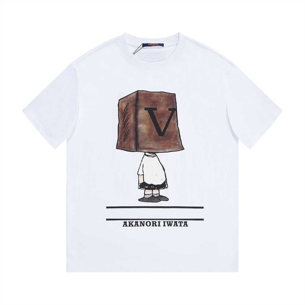 

2023 classic men's t-shirts heart luxury t-shirt brand t-shirt men's sweatshir t-shirts short sleeve horseshoe designer couple cro, White;black