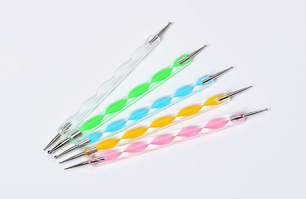 

nail polish paint dotting pen dot nail art set 5colors, Silver
