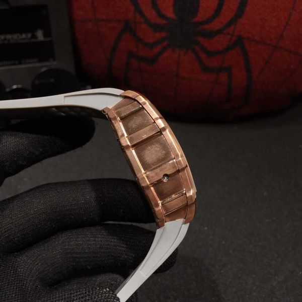 

luxury automatic mechanical watch richa milles rm11-03 swiss movement sapphire mirror imported rubber watchband mens sport brand watches jga