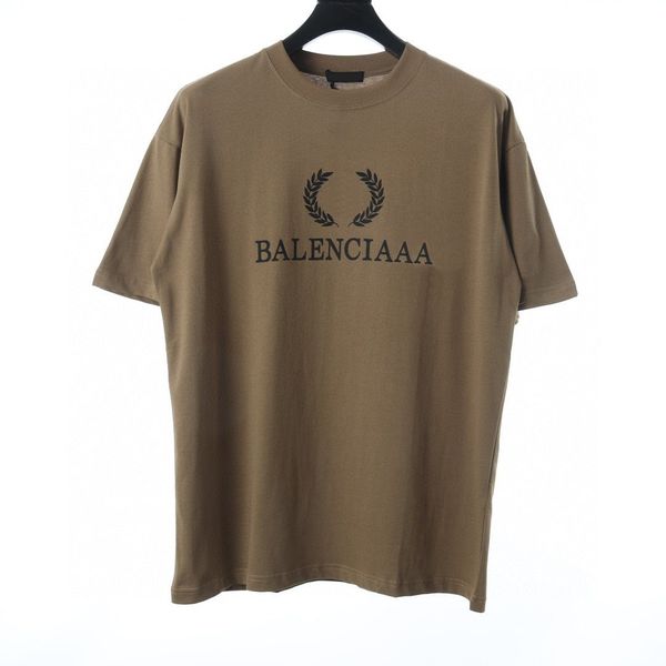 

tees men's plus polos round neck embroidered and printed polar style summer wear with street pure cotton w1q2w, Black;brown