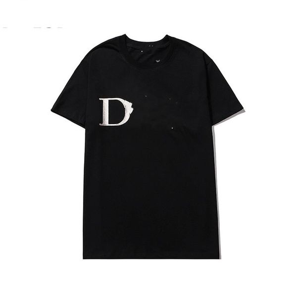 

21ss new mens stylist t shirt men s clothing 3d summer tshirt hip-hop women s short sleeve luxurys designer clothes lady casual te2625, Black