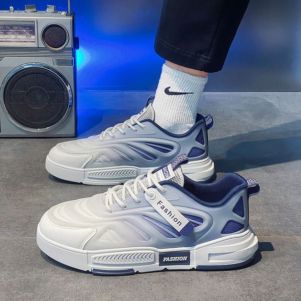 

2023 men women running shoes green purple blue increase comfortable mens trainers outdoor sneakers size 39-44 color49