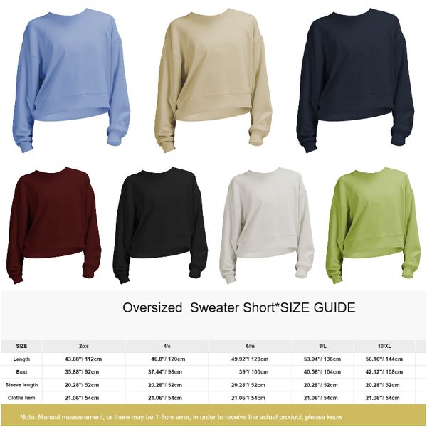 

ll-ovzcx1110 women's yoga outfit oversized shirts tees ladies gym outerwear loose shirts long sleeve running excerise sportwear breath