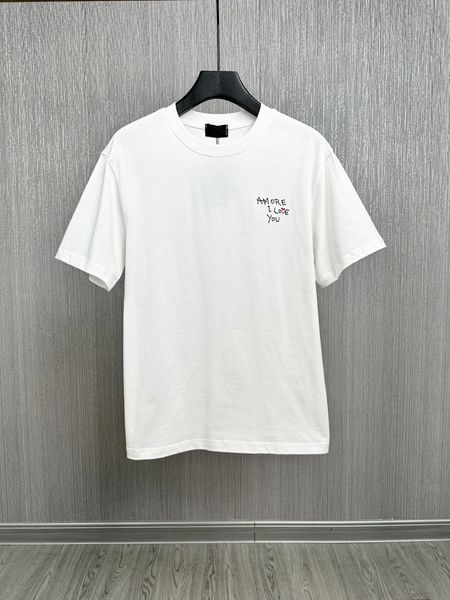 

italy new mens designer t shirt paris fashion tshirts summer d t-shirt male 100% cotton m-xxxl 28021, White;black