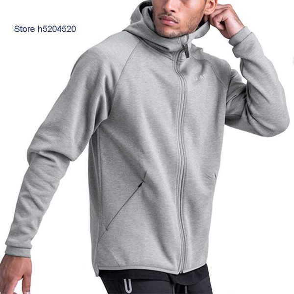 

men's sweatshirt fashion sports fitness brand asr' v hoodies spring autumn sweater health cloth loose long-sleeved hooded sweater, Black