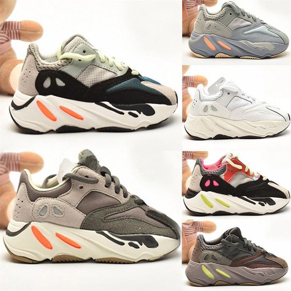 

700 v2 kids courant chaussures baby toddler kid shoes sneakers ouest yez enfant boys et filles pour enfants eur 26-35328o, Black