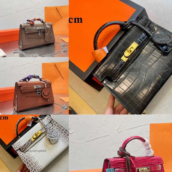 

women bags tote shoulder designer lock bag silver chain gold buckle handbag cross body alligator pattern leather bag letter hardware qualit