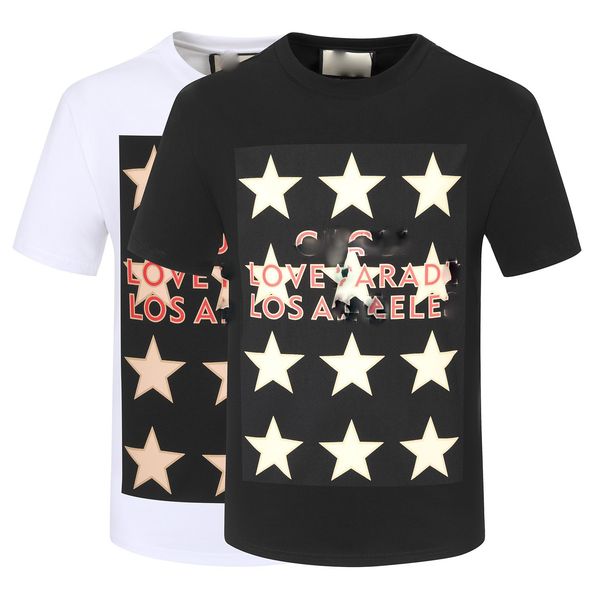 

men's designer t shirt shirt slim fit short sleeve cotton breathable tee designer luxury letters print sweat shirt 2023 spring high str, White;black