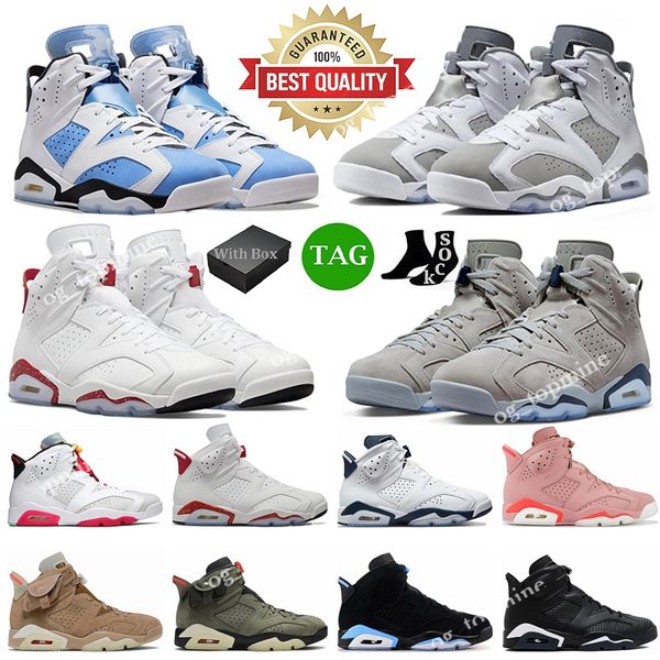 

retro basketball shoes jumpman 6 6s cool grey toro university blue red oreo georgetown midnight navy cactus jack black infrared unc mens tra