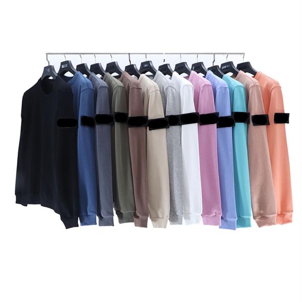 

hoodies for men with design hoodless sweatshirts pullover embroidered armbands long sleeve cotton spring autumn outwear217k, Black