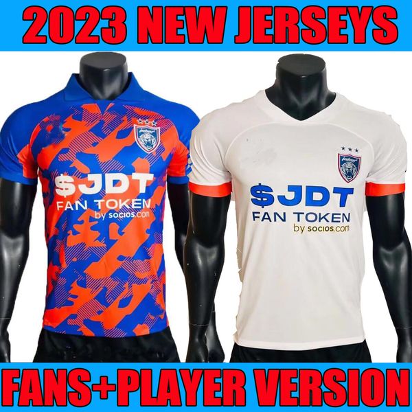 

2023 2024 johor darul ta'zim safiq fans player soccer jerseys leandro corbin-ong mauricio forestieri home away football shirts short sl, Black;yellow