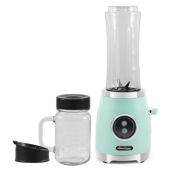 

americana by elite retro personal blender, mint