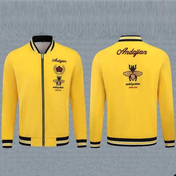 

2023 wholesale- bomber jacket designer autumn men coat casual outdoor sportswear basketball fashion luxurious mens jackets and coats women&#, Black;brown