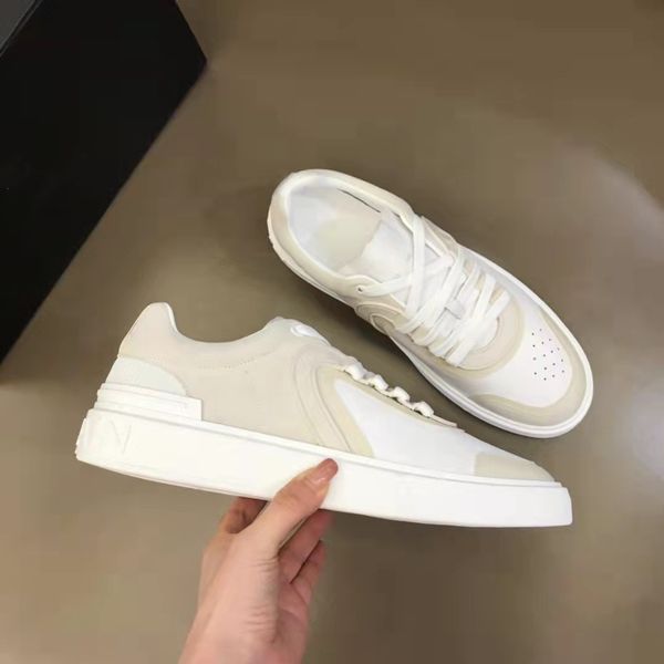 

famous brands b-skate men trainers shoes calfskin suede leather white tpu sole sneakers comfort discount man skateboard walking eu38-45 with, Black