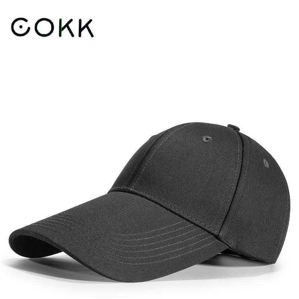 

ball caps cokk baseball cap women men solid color snapback hats for men women outdoor summer sport sunshade large size gorro casquette new r, Blue;gray