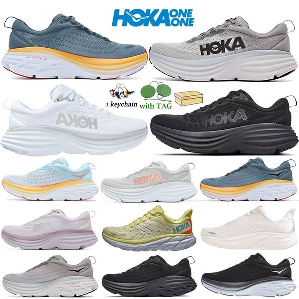 

sports running shoe hoka one one clifton bondi 8 sneakers marathon running shoe designer women men shoes size 36-45
