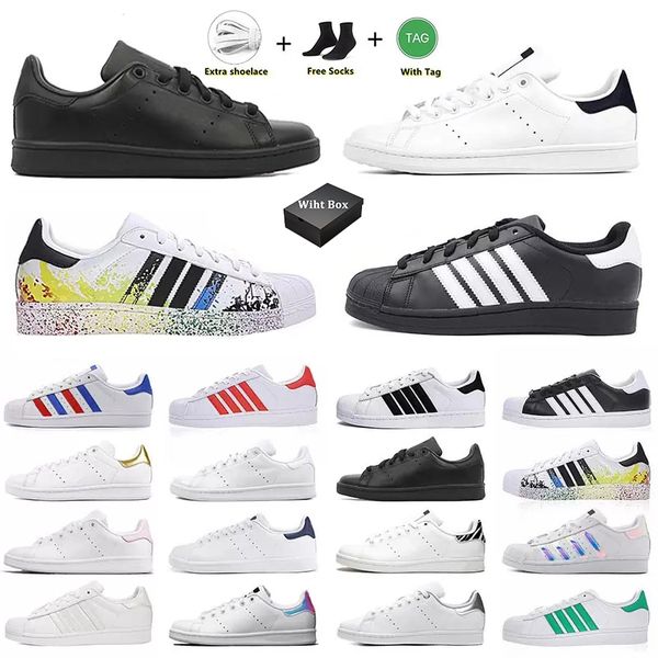 

2022 classic men stan smith running shoes sport shoe sneakers triple white black green blue red pink original platform designers gold women