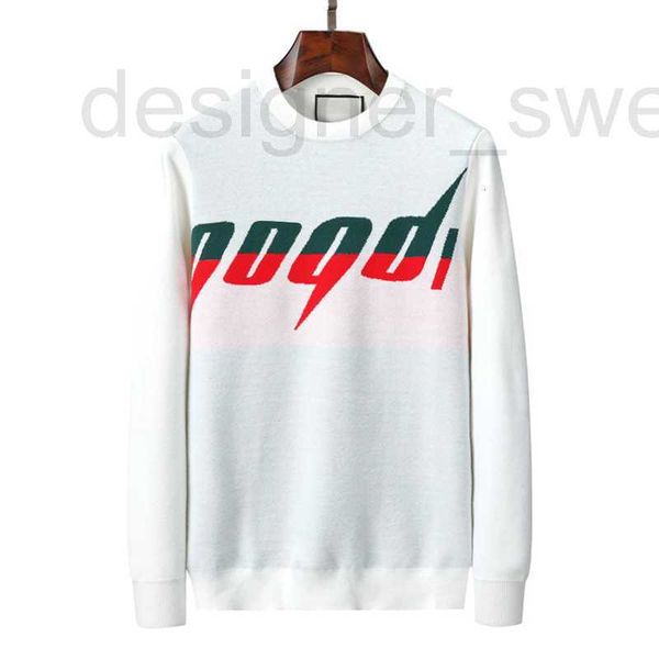 

men's sweaters designer mens women wool embroidered knitted winter round neck long sleeve sweashirt female print sweatshirt hfx7, White;black