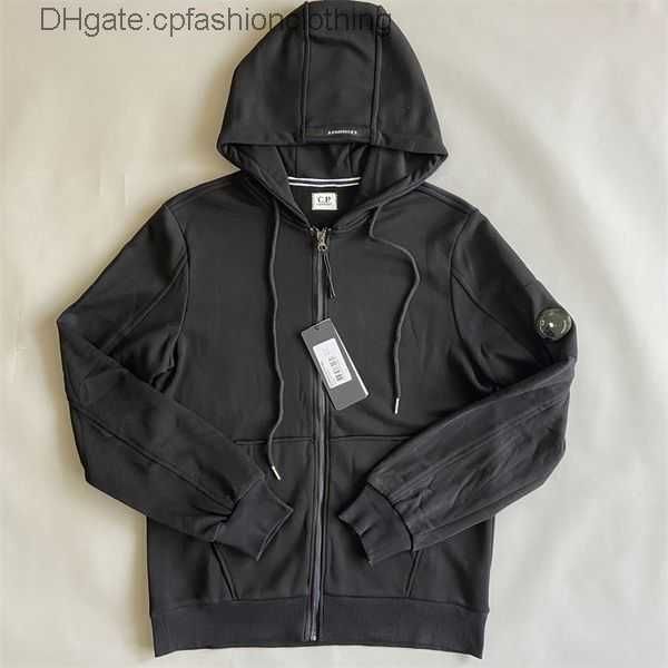 

men's hoodies cp autumn winter companys men's outdoor sports cardigan zipper hooded sweater jacket clothing 31wnj, Black
